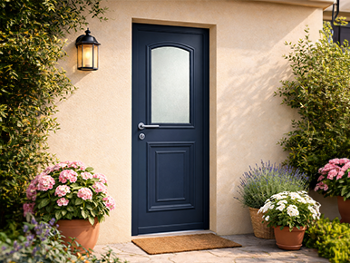 porte d'entrée pvc sur mesure